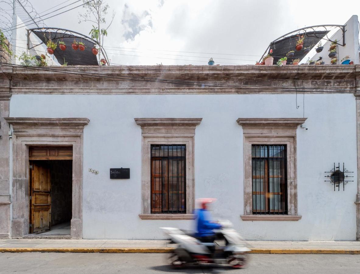 Hotel La Siesta Del Fauno Morelia Exterior foto